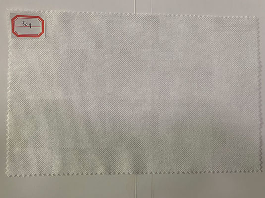 50g 흰색 100% 비스코스 스펀레이스 부직포 메쉬 면 티슈, 페이셜 타올, 물티슈